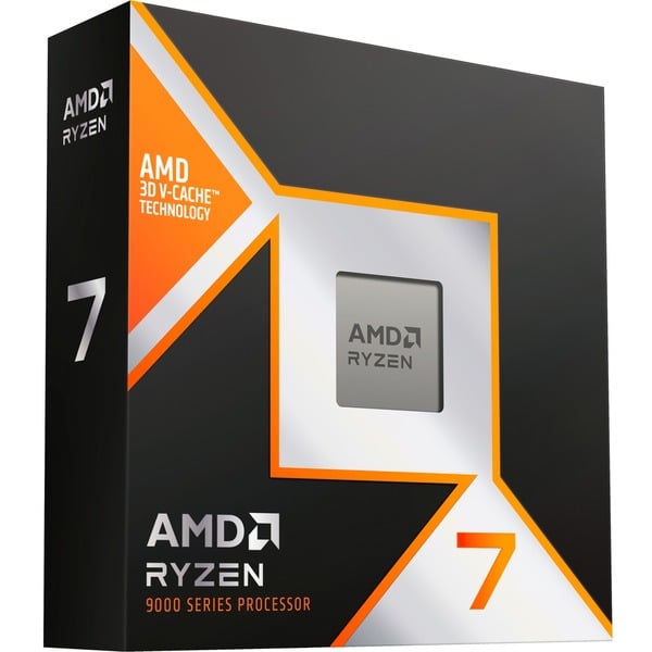 Ryzen 7 9800X3D BOX 新品 AMD Ryzen™ 7 9800X3D, Procesador en caja
