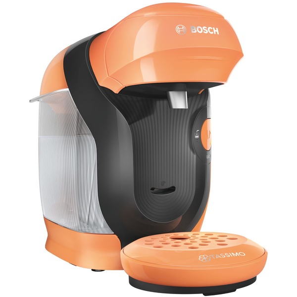 Bosch Home Tassimo Style TAS1106 cafetera eléctrica Totalmente automática  Pod coffee machine 0,7 L, Cafetera de cápsulas Melocotón, Pod coffee  machine, 0,7 L, Cápsula de café, 1400 W, Naranja