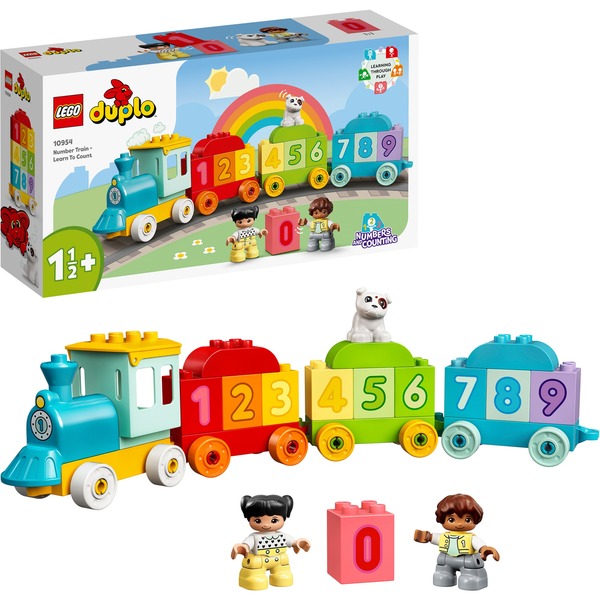 Seminario Psicológico Razón Lego DUPLO 10954 Tren de los Números: Aprende a Contar, Juguete Educativo,  Juegos de construcción Juguete