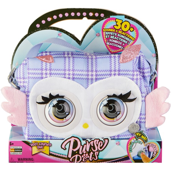 novato Poesía Rico Spin Master Purse Pets - Bolso Mascota Interactiva - Buho Peluche - Bolso  Niña Y Mascota Interactiva Búho Con