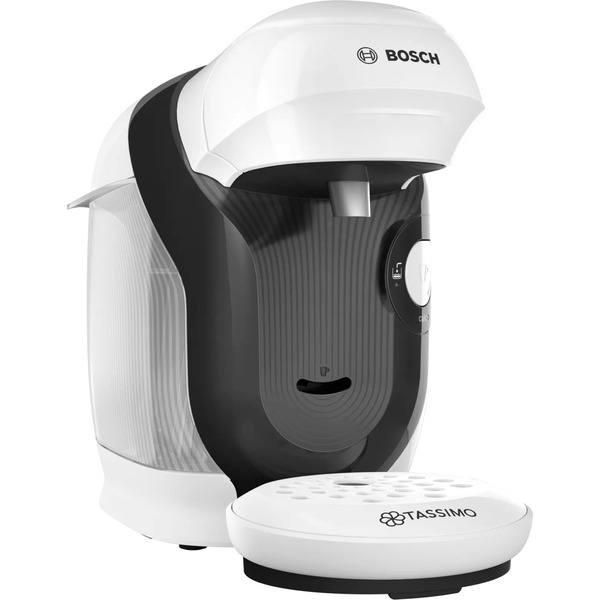 Bosch Home Tassimo Style TAS1104 cafetera eléctrica Totalmente automática  Pod coffee machine 0,7 L, Cafetera de cápsulas blanco, Pod coffee machine,  0,7 L, Cápsula de café, 1400 W, Blanco