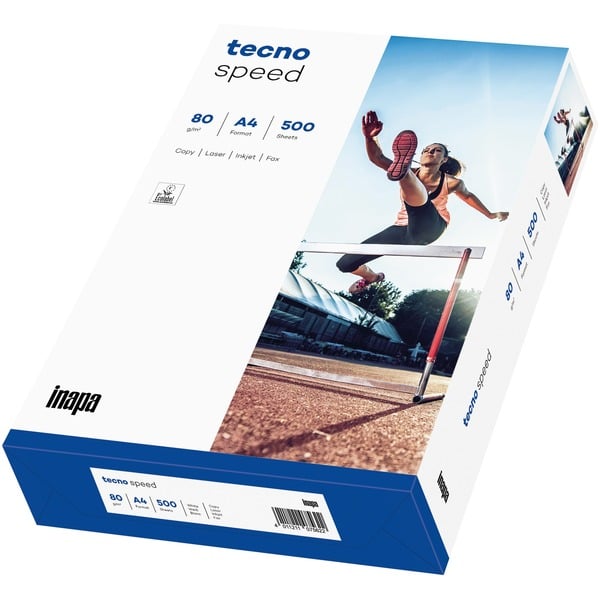 Papel De Color Salmón Inapa Tecno Colors A3 80 G/m² - 500 Hojas Para Impresora