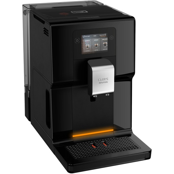Krups EA873 Semi-automática Máquina espresso, Superautomática negro,  Máquina espresso, De café molido, Molinillo integrado, 1450