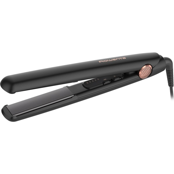 Rowenta Ultimate Experience SF8210F0 Utensilio de peinado Plancha de pelo  Caliente Negro, Cobre 2,7 m,