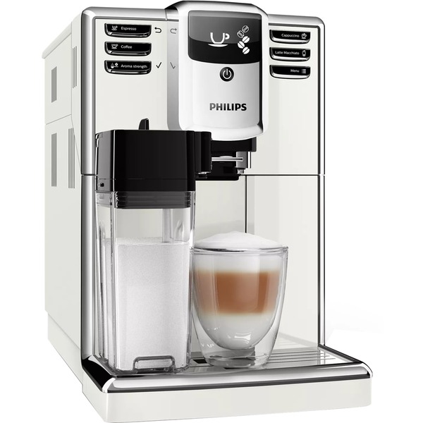 Philips Eco Conscious Edition Cafetera serie 5000, 100% plásticos  biológicos*, capacidad de 1,2 l/10 tazas, apagado automático, acabado mate  blanco seda, HD5120/01 – PREYCA