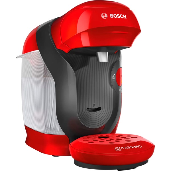 Bosch Home Tassimo Style TAS1103 cafetera eléctrica Totalmente automática  Pod coffee machine 0,7 L, Cafetera de cápsulas rojo, Pod coffee machine,  0,7 L, Cápsula de café, 1400 W, Rojo
