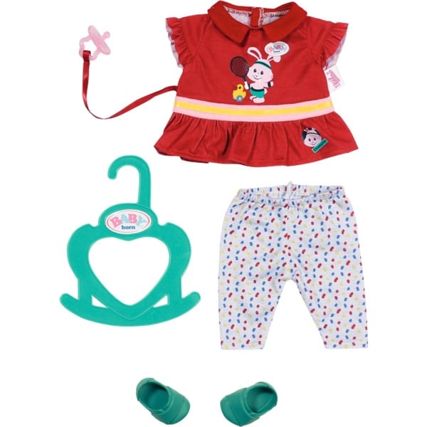 ZAPF Creation Little SportyOutfit red Accesorios para munecas rojo BABY born Little SportyOutfit red Juego de ropita para muneca 2 ano s 203 75 g
