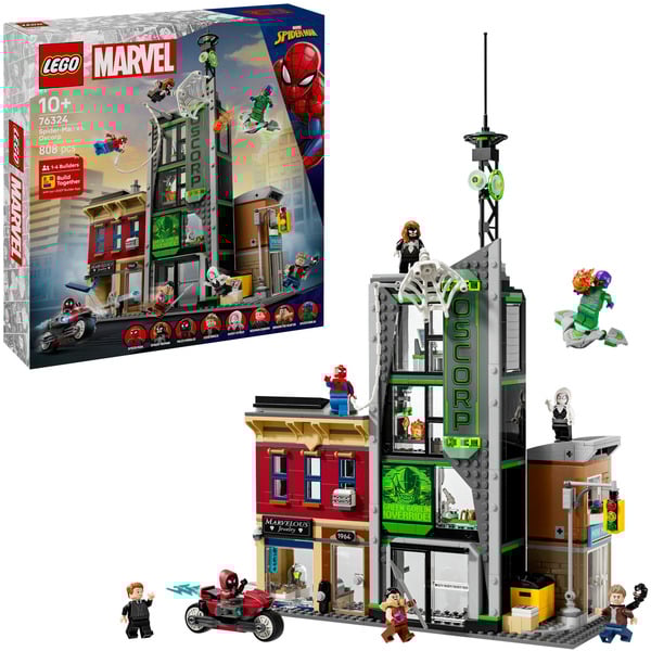 Spiderman Lego Duplo Casa De Juegos Lego 76324, Juegos De Construcción