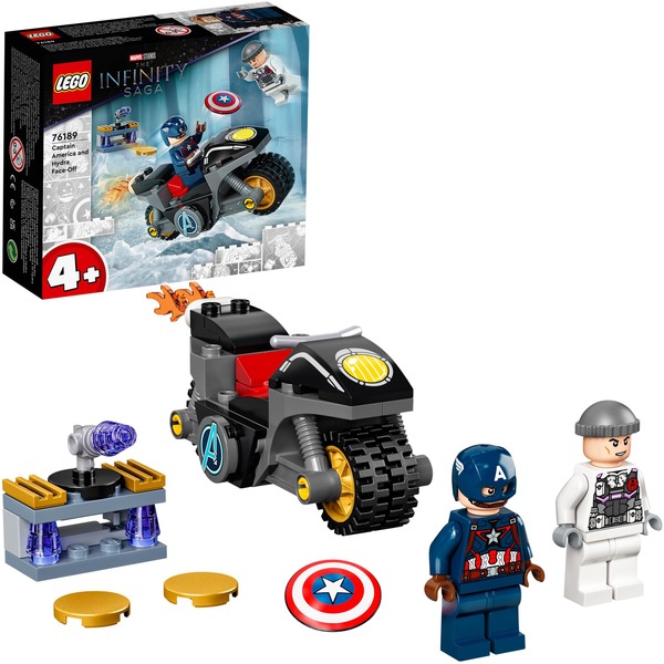 Lego Marvel Super Heroes 761 Marvel Vegadores Capitan America Contra Hydra Super Heroes Set Juegos De