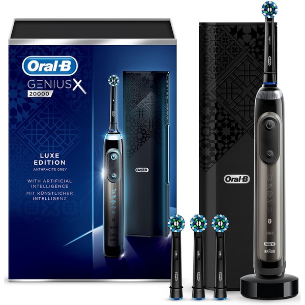 Braun Oral B Genius X 20000 Luxe Edition Cepillo De Dientes Eléctrico Antracita Gris