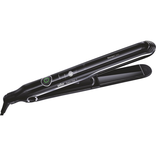 Braun Satin Hair 7 SensoCare ST780 Plancha de pelo Caliente Negro 2 m  negro, Plancha de