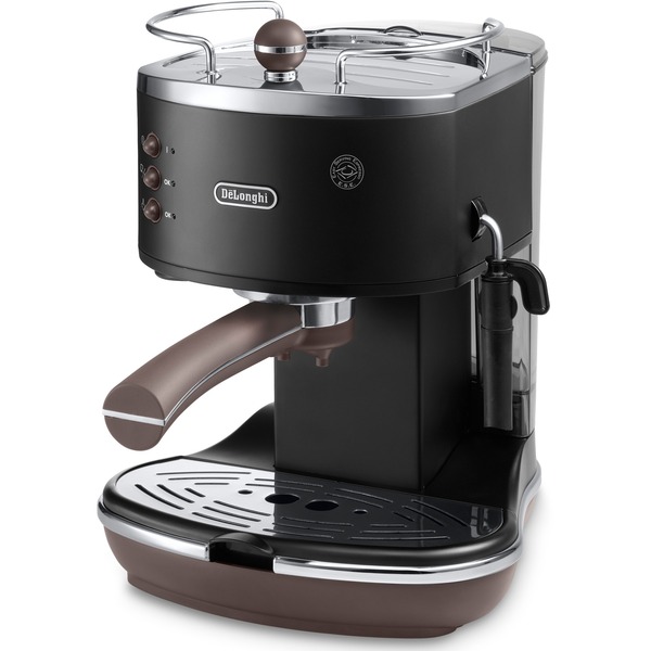 DeLonghi Icona Vintage Totalmente automática Máquina espresso 1,4 L,  Cafetera espresso negro, Máquina espresso, 1,