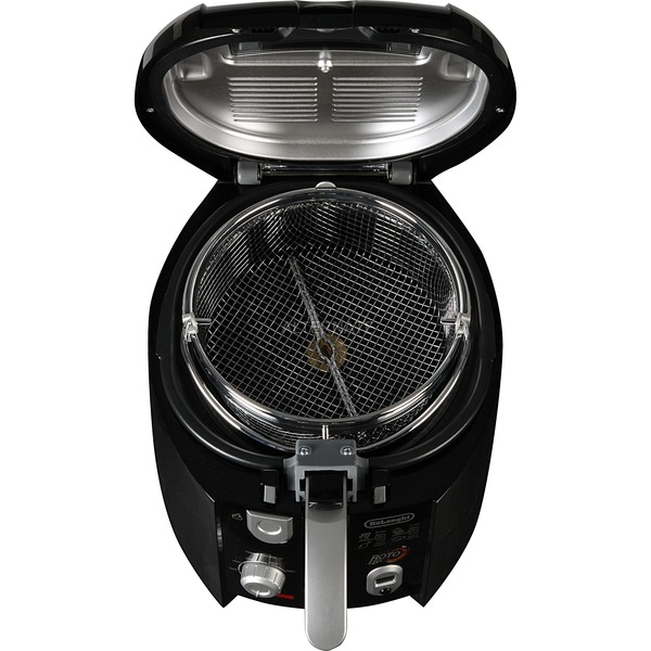 DeLonghi RotoFry F 28533.BK Solo 1800W Negro, Freidora negro, Solo