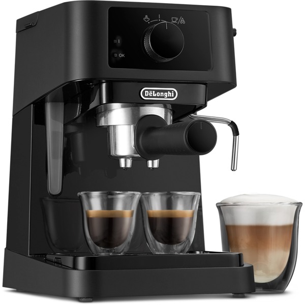 DeLonghi Stilosa EC230.BK Cafetera de filtro 1 L, Cafetera espresso negro,  Cafetera de filtro, 1