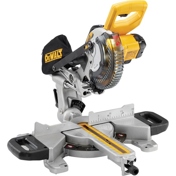 esfera Estudiante natural DeWalt DCS365N sierra ingletadora 3750 RPM 590 W, Sierras de corte a  inglete y a bisel amarillo/