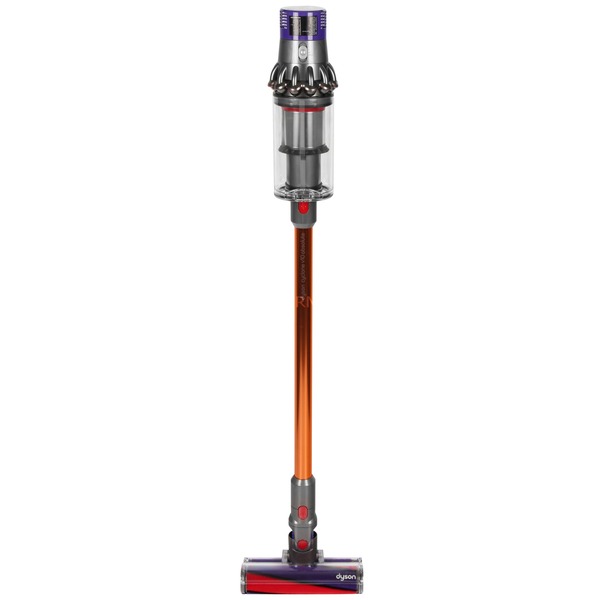Dyson V10 Absolute Cobre, Níquel Sin bolsa, Aspirador vertical Secar,  Ciclónico, Auto, 87 dB, 525 W,