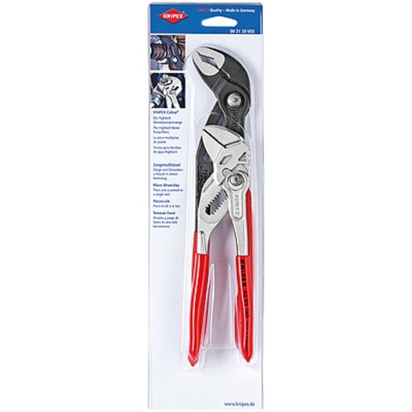 Jeu De Pinces Knipex 00 31 20 V01 - Carte Blister, Qualité Professionnelle