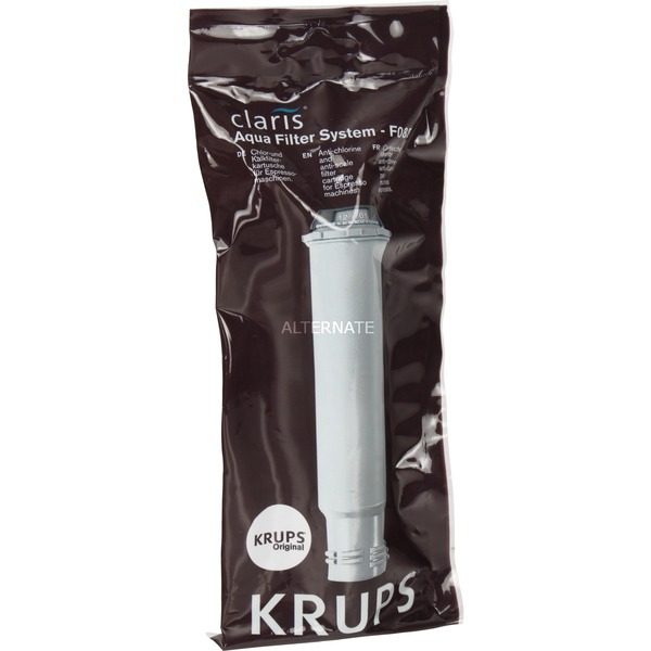 Krups F08801 pieza y accesorio para cafetera Filtro de agua gris, Filtro de  agua, EA, Blanco