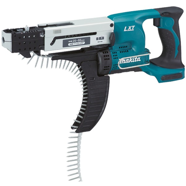 Makita DFR550Z destornillador eléctrico y llave de impacto 4000 RPM Negro,  Verde, Atornillador autoalimentado negro/Azul,