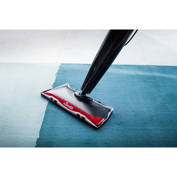 Vileda Steam XXL Power Pad Sin bolsa 1500 W Negro, Rojo, Limpiador de