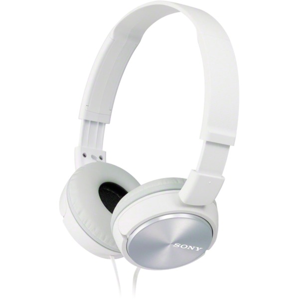Sony MDR-ZX310 Auriculares y Cascos blanco, Alámbrico, 10 - 24000 Hz, Música,  125 g, Auriculares, Blanco