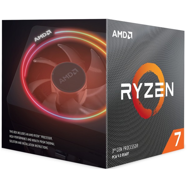 AMD Ryzen 7 3800X, Procesador AMD Ryzen 7, Zócalo AM4, PC, 7 nm, AMD, 3,9 GHz