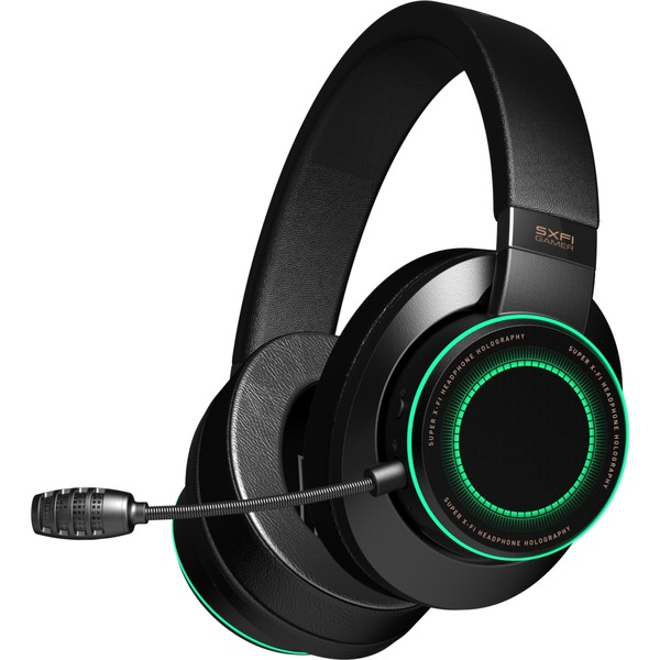 Creative SXFI GAMER Auriculares Conector de 3,5 mm USB Tipo C Negro, Auriculares para