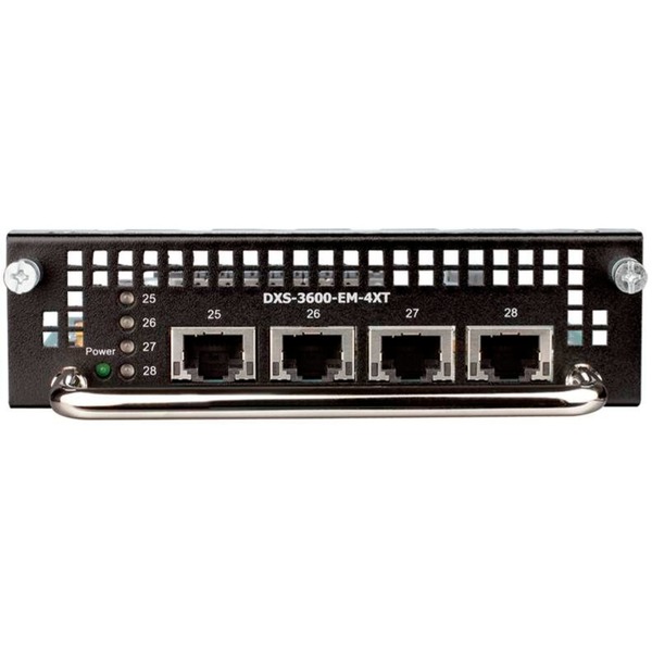 Dxs 3600 Em 4xt Modulo Conmutador De Red 10 Gigabit Modulo De Extension