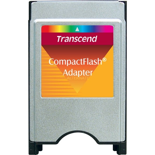Transcend CompactFlash Adapter lector de tarjeta Plata, Lector de
