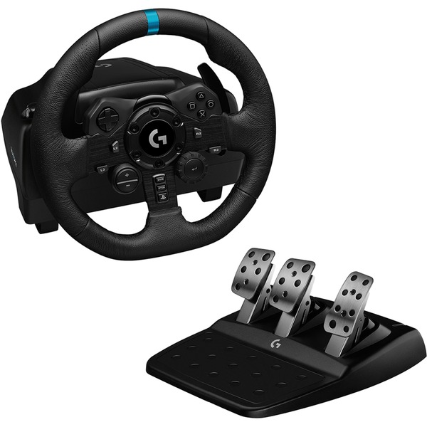 Gaming G923 Negro USB 2.0 Volante + Pedales Analógico/Digital PC, PlayStation 4, 5 + Pedales, PC, PlayStation 4, PlayStation 5, Cruceta, Analógico/Digital, 900°, Alámbrico