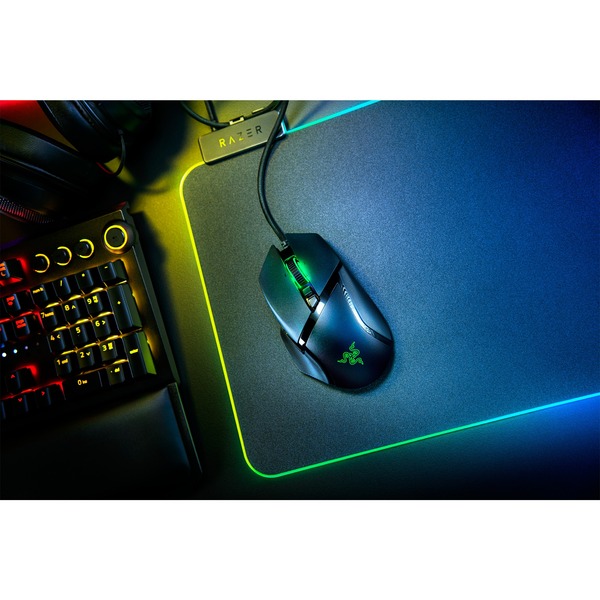 Razer BASILISK V2 ratón mano derecha USB tipo A Óptico 20000 DPI, Ratones para gaming negro, mano derecha, Óptico, USB tipo A, 20000 DPI, Negro