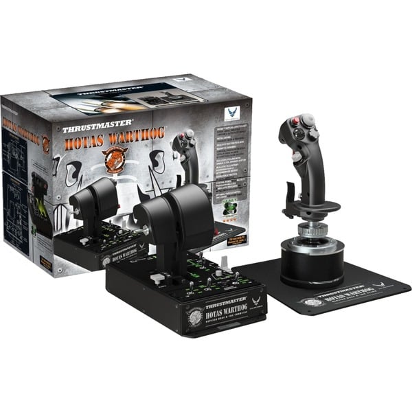 Thrustmaster Hotas Warthog Palanca de mando PC, Joystick Negro, Hotas