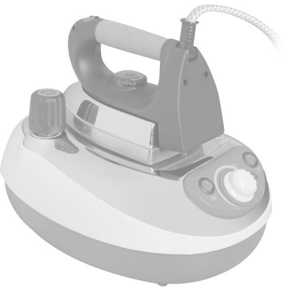 Laurastar Smart M, Estación de a vapor negro/Gris