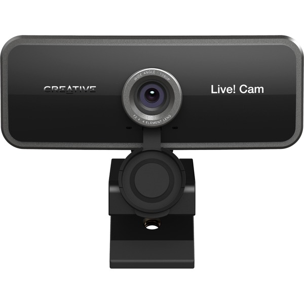 Creative Live! Cam Sync 1080p cámara web 2 MP 1920 x 1080 Pixeles USB 2.0 Negro, Webcam negro, 2 MP, 1920 x 1080 Pixeles, 30 pps, 1280x720@30fps,1920x1080@30fps, 720p,1080p, BMP,JPG