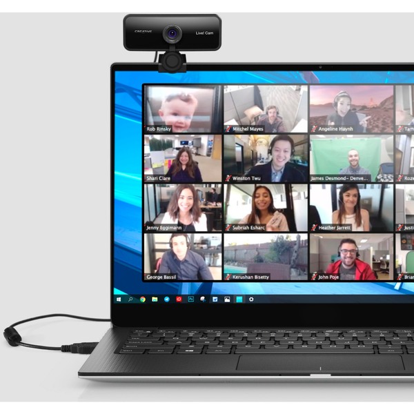 Creative Live! Cam Sync 1080p cámara web 2 MP 1920 x 1080 Pixeles USB 2.0 Negro, Webcam negro, 2 MP, 1920 x 1080 Pixeles, 30 pps, 1280x720@30fps,1920x1080@30fps, 720p,1080p, BMP,JPG