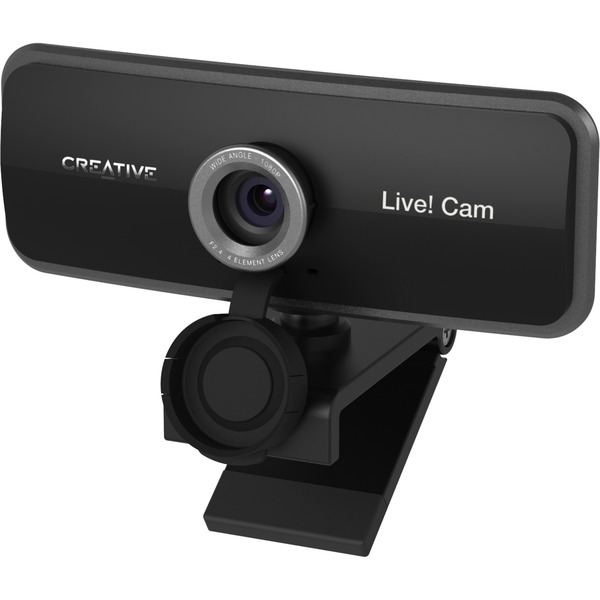 Creative Live! Cam Sync 1080p cámara web 2 MP 1920 x 1080 Pixeles USB 2.0 Negro, Webcam negro, 2 MP, 1920 x 1080 Pixeles, 30 pps, 1280x720@30fps,1920x1080@30fps, 720p,1080p, BMP,JPG