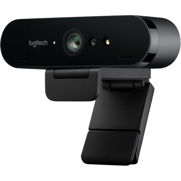 Logitech BRIO STREAM cámara web 4096 x 21060 Pixeles USB 3.2 Gen 1 (3.1 Gen 1) Negro, Webcam negro, 4096 x 21060 Pixeles, 60 pps, 1080p, USB 3.2 Gen 1 (3.1 Gen 1), Negro, Recortar