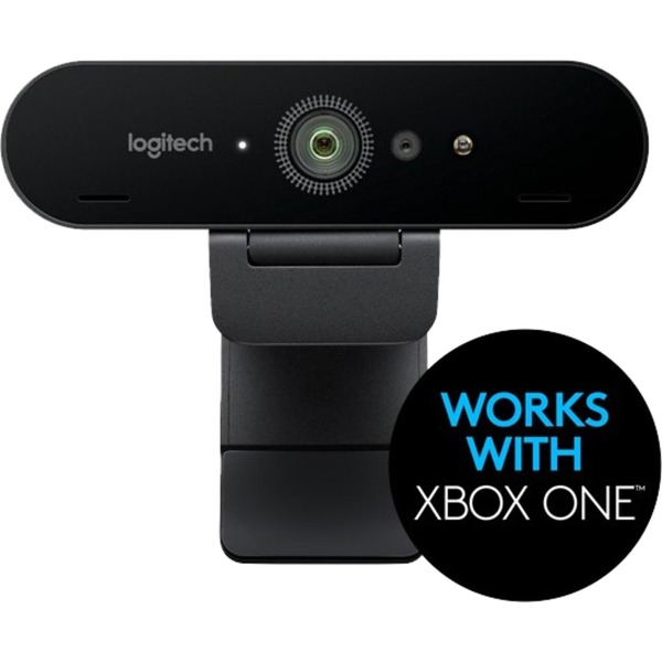 Logitech BRIO STREAM cámara web 4096 x 21060 Pixeles USB 3.2 Gen 1 (3.1 Gen 1) Negro, Webcam negro, 4096 x 21060 Pixeles, 60 pps, 1080p, USB 3.2 Gen 1 (3.1 Gen 1), Negro, Recortar