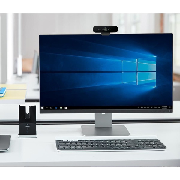 Logitech BRIO STREAM cámara web 4096 x 21060 Pixeles USB 3.2 Gen 1 (3.1 Gen 1) Negro, Webcam negro, 4096 x 21060 Pixeles, 60 pps, 1080p, USB 3.2 Gen 1 (3.1 Gen 1), Negro, Recortar