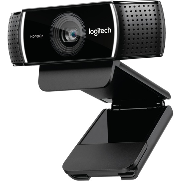 Logitech C922 PRO HD STREAM WEBCAM cámara web 1920 x 1080 Pixeles USB Negro negro, 1920 x 1080 Pixeles, 60 pps, 1280x720@60fps,1920x1080@30fps, 720p,1080p, H.264, USB