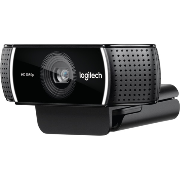 Logitech C922 PRO HD STREAM WEBCAM cámara web 1920 x 1080 Pixeles USB Negro negro, 1920 x 1080 Pixeles, 60 pps, 1280x720@60fps,1920x1080@30fps, 720p,1080p, H.264, USB