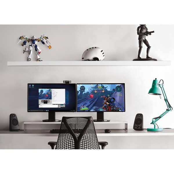 Logitech C922 PRO HD STREAM WEBCAM cámara web 1920 x 1080 Pixeles USB Negro negro, 1920 x 1080 Pixeles, 60 pps, 1280x720@60fps,1920x1080@30fps, 720p,1080p, H.264, USB