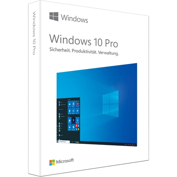 Microsoft Windows 10 Professional Producto empaquetado completo (FPP; full packaged product) 1 licencia(s), Software Producto empaquetado completo (FPP; full packaged product), 1 licencia(s), 20 GB, 1 GB, 1 GHz, 2048 MB