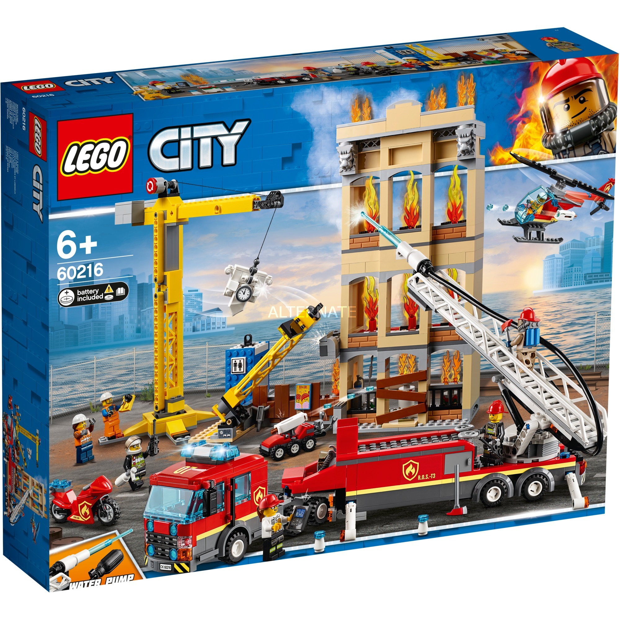 juegos de bomberos de lego