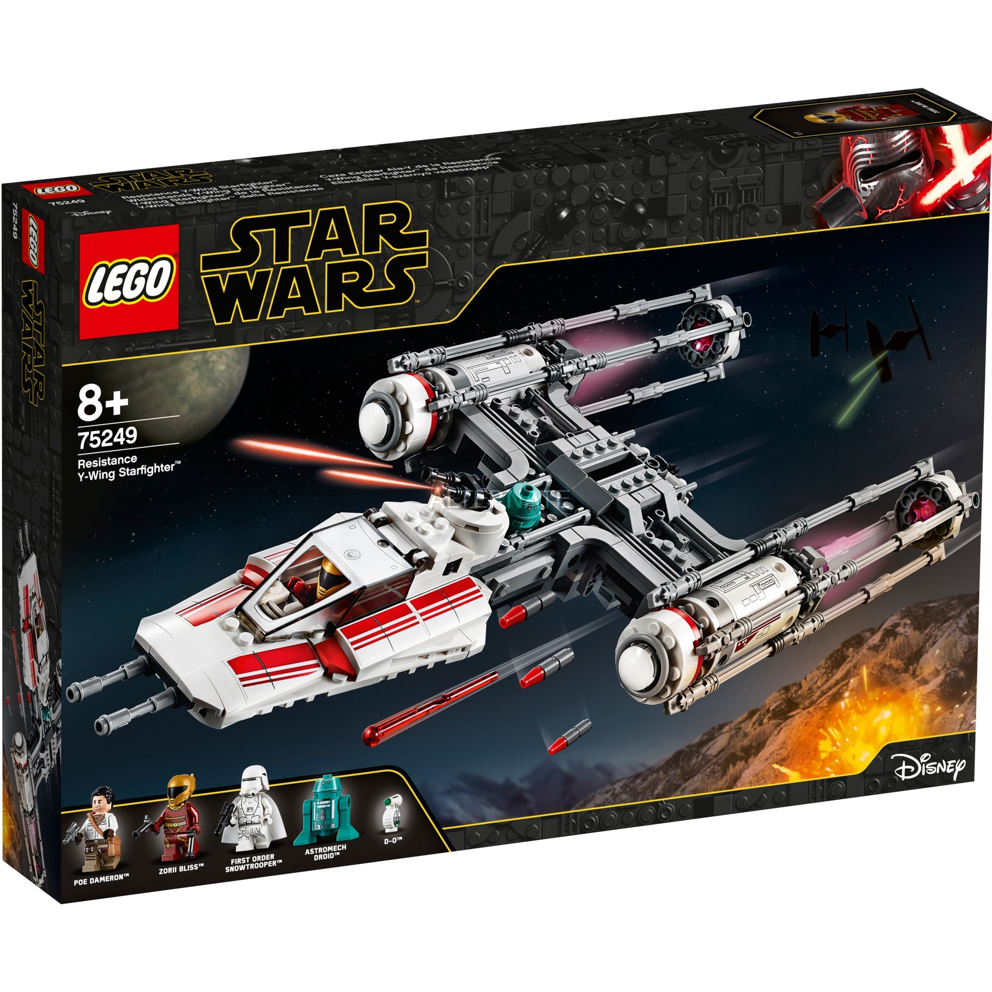Lego Star Wars Caza Estelar Ala Y De La Resistencia Juegos De