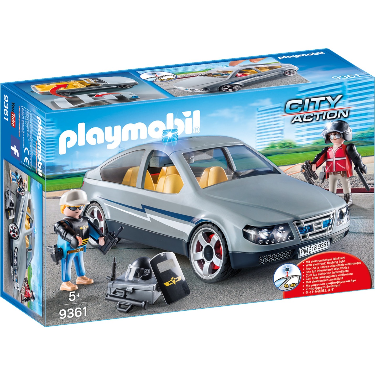 coche de carreras de playmobil