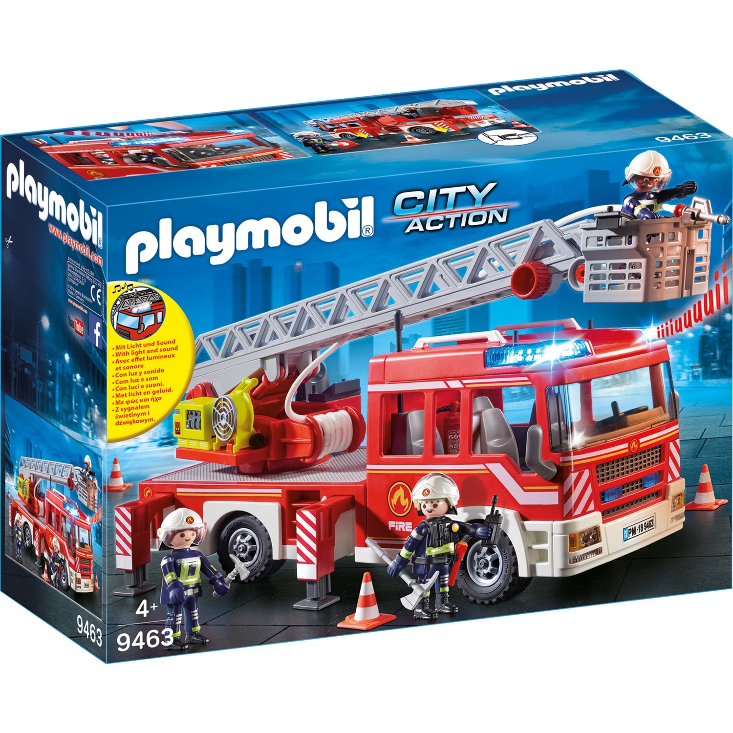 coche de bomberos playmobil