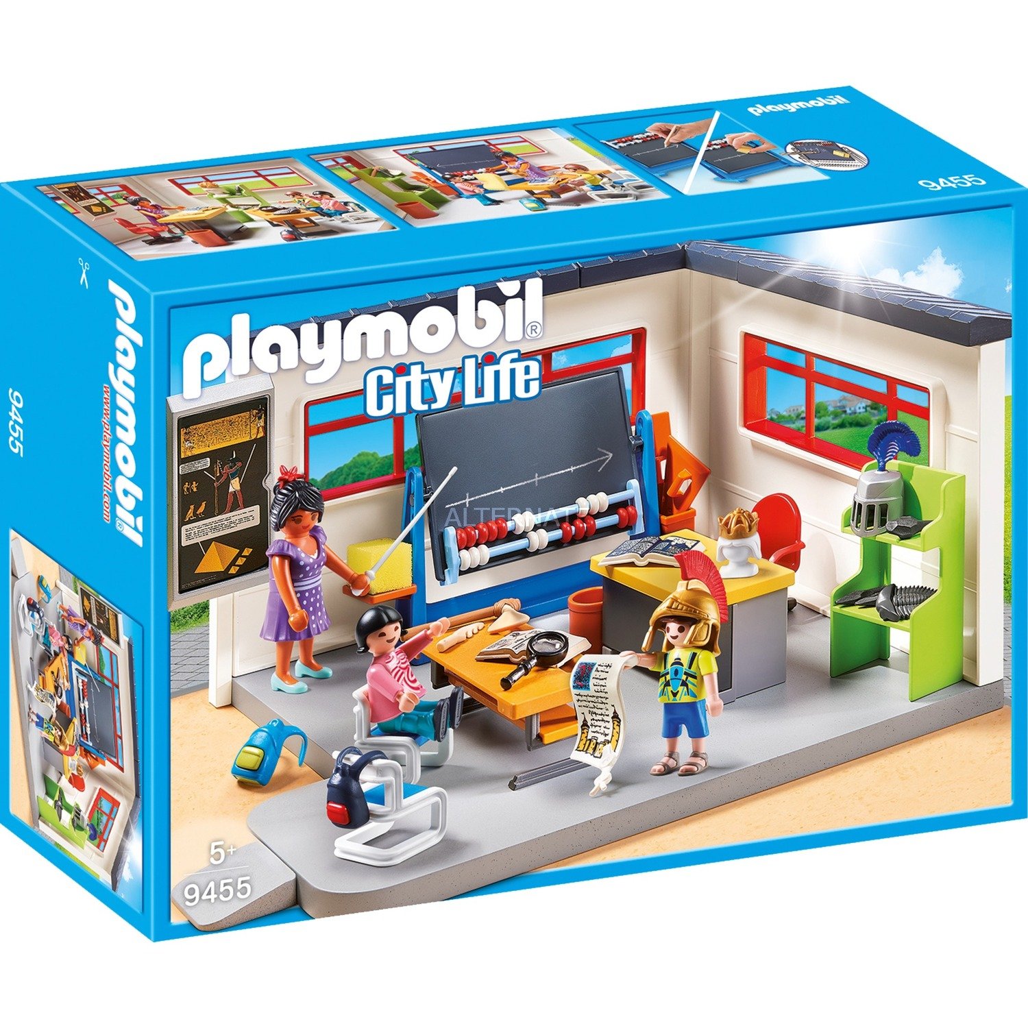 la escuela de playmobil