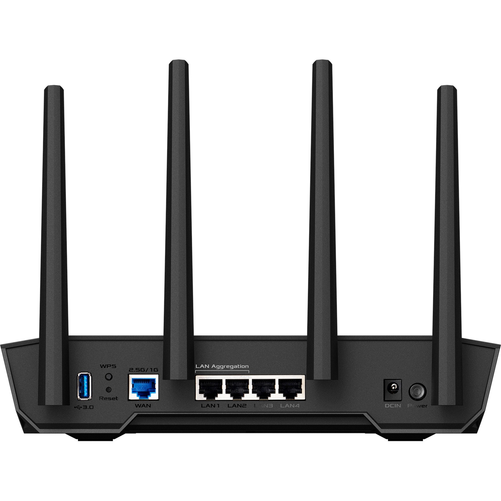 ASUS 90IG07X0-MO3C00, Router negro/Naranja