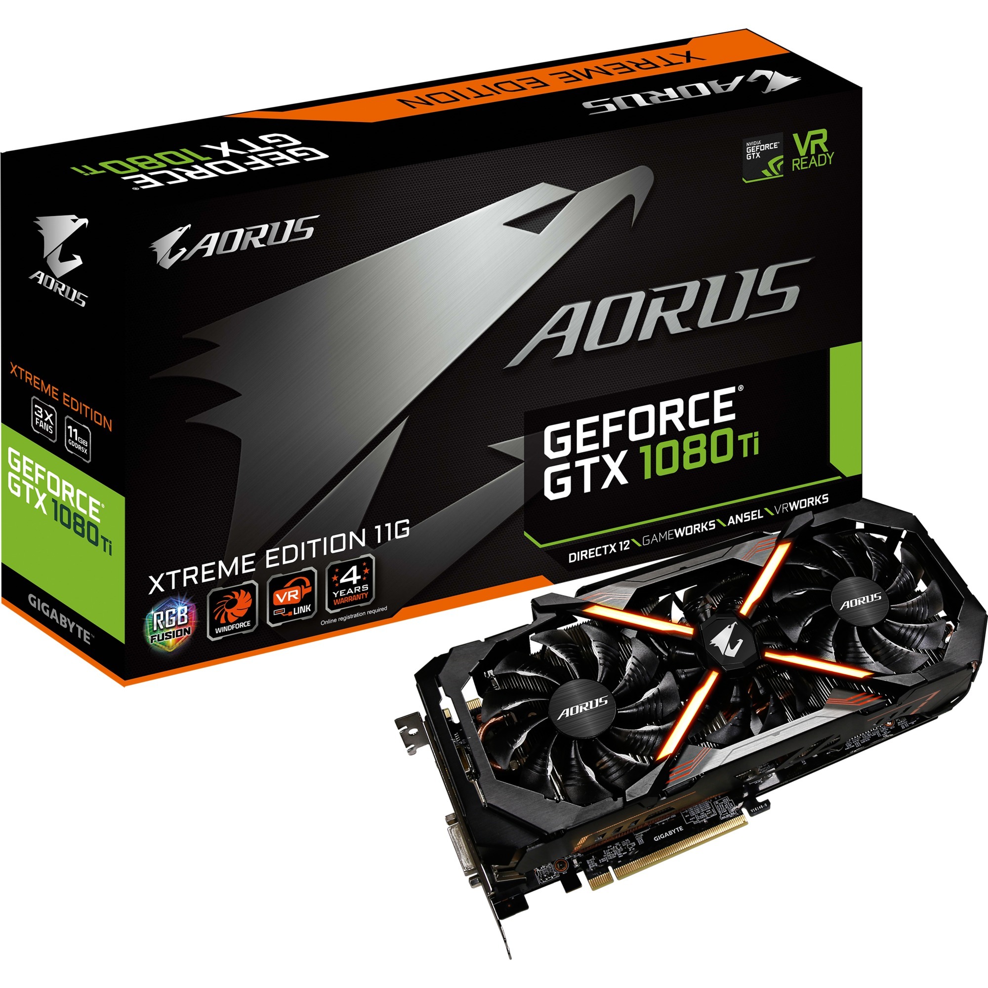 Gigabyte AORUS GeForce GTX 1080 Ti Xtreme Edition